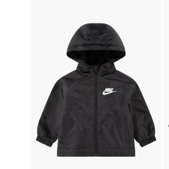 NWT Nike Kid's Windrunner Fleece Lined Water Repellent Jacket - Picture 1 of 4